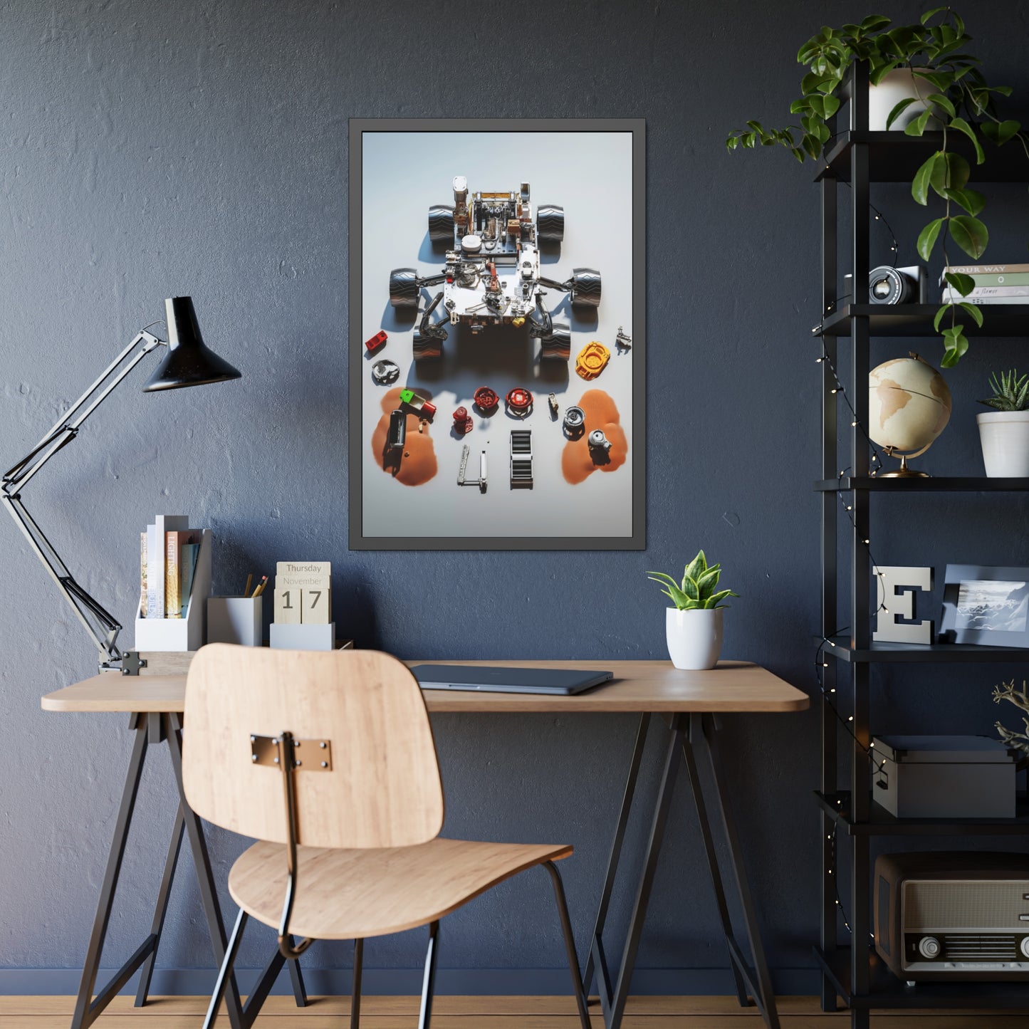 Space Rover Framed Poster US