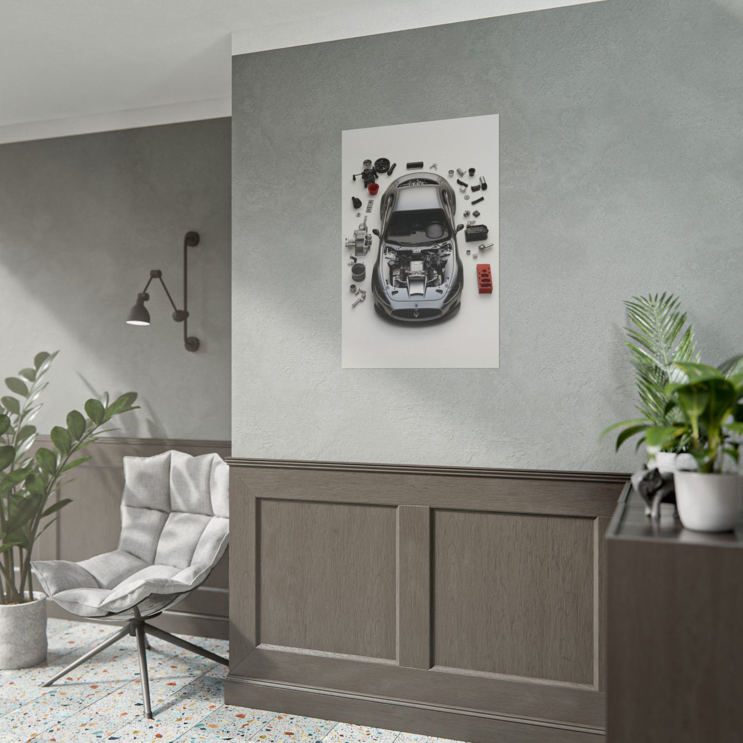 Maserati Rolled Poster