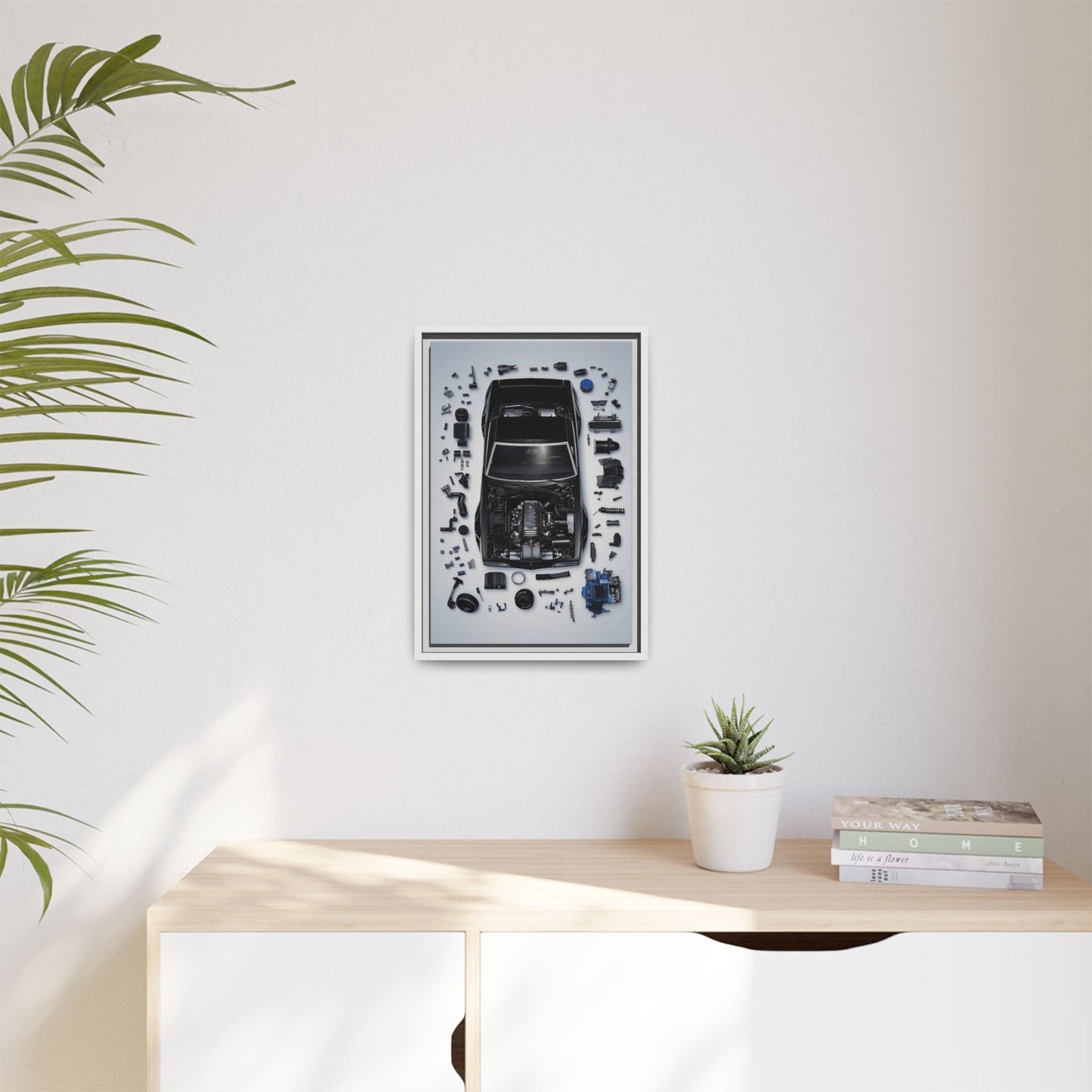 Chevrolet Chevelle SS Framed Canvas
