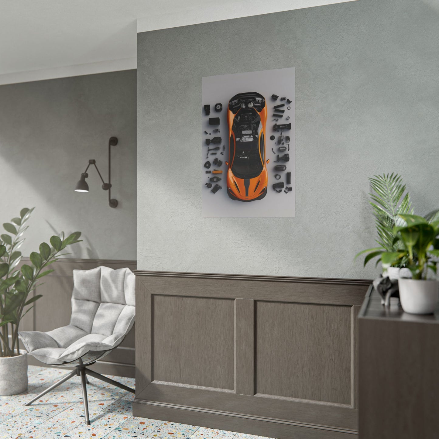 McLaren 765LT Rolled Poster