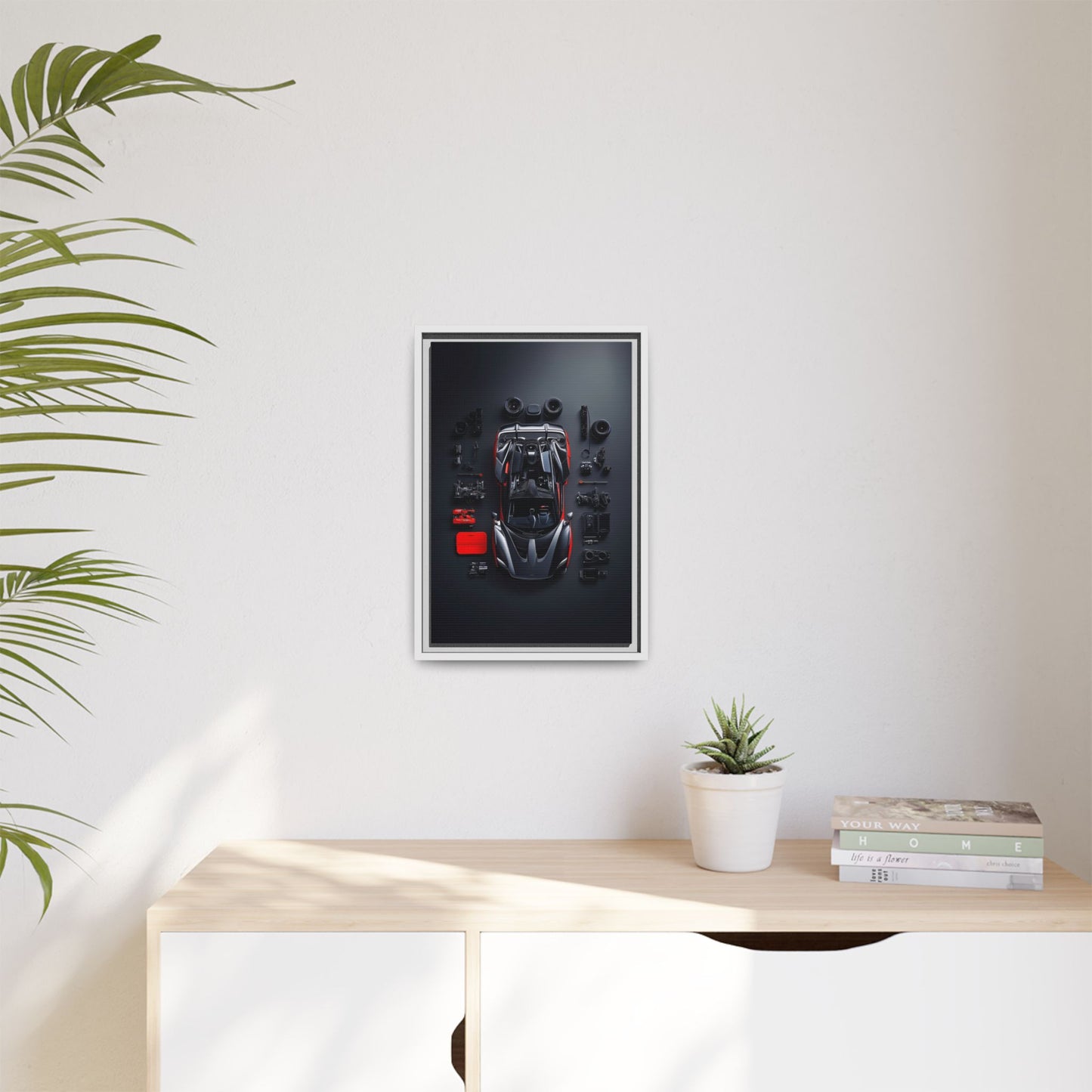 Senna Framed Canvas