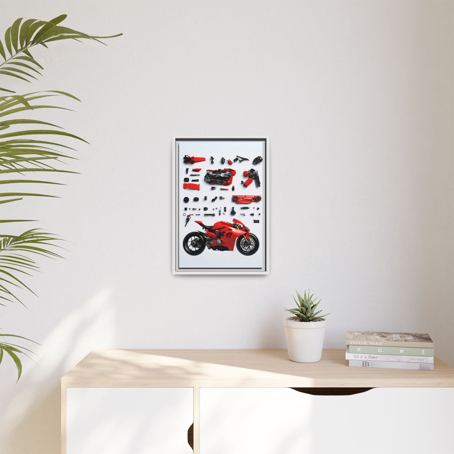 Ducati Framed Canvas