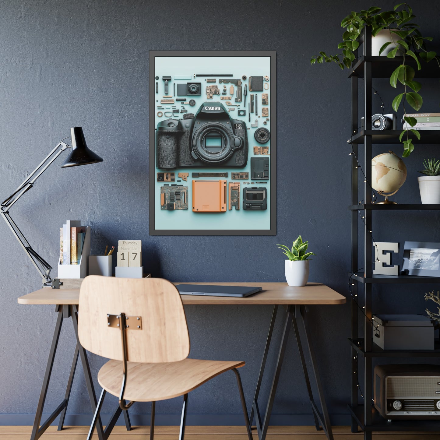 Canon Camera Framed Poster US