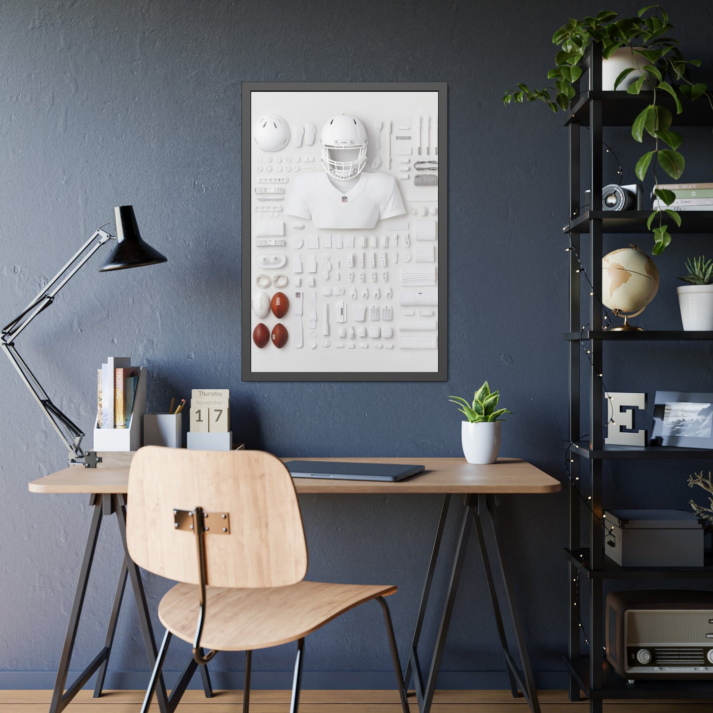 American Football Framed Poster US