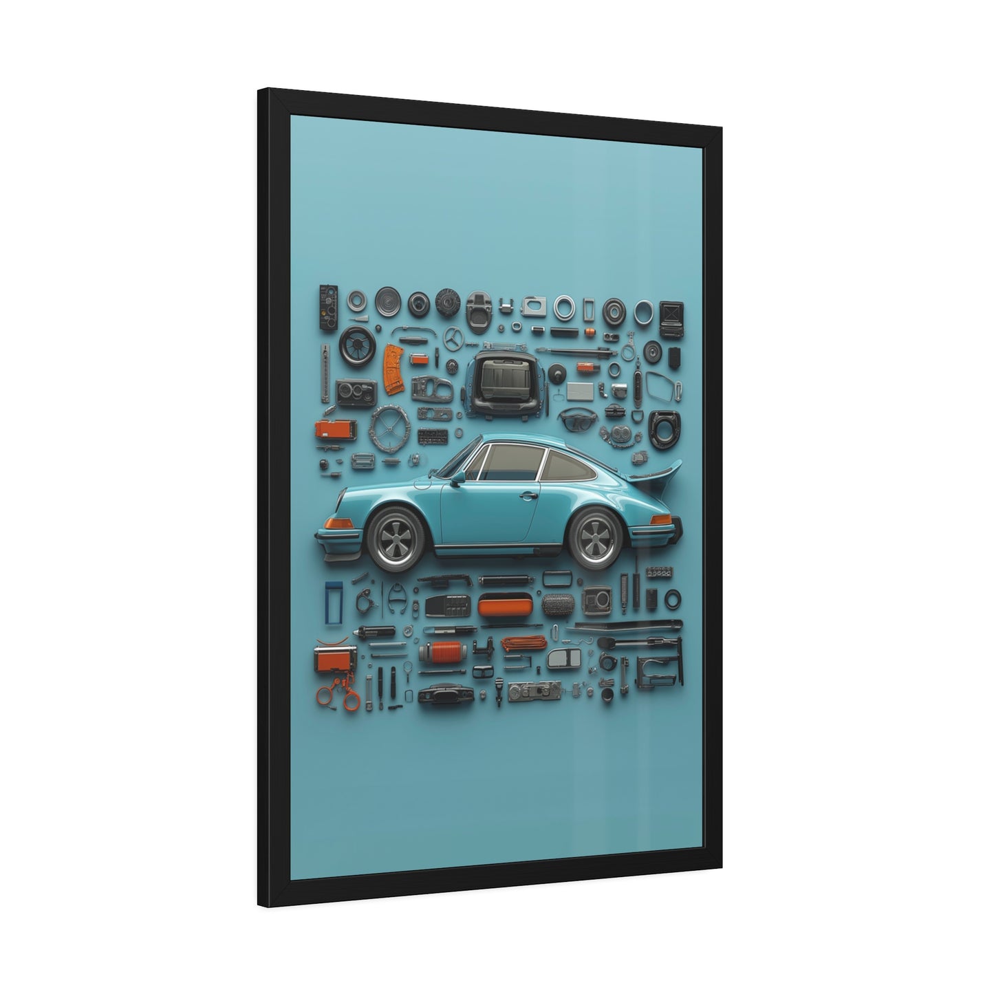 Porsche 911 G Classic Framed Poster US