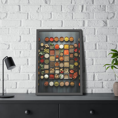 Ingredients Framed Poster US