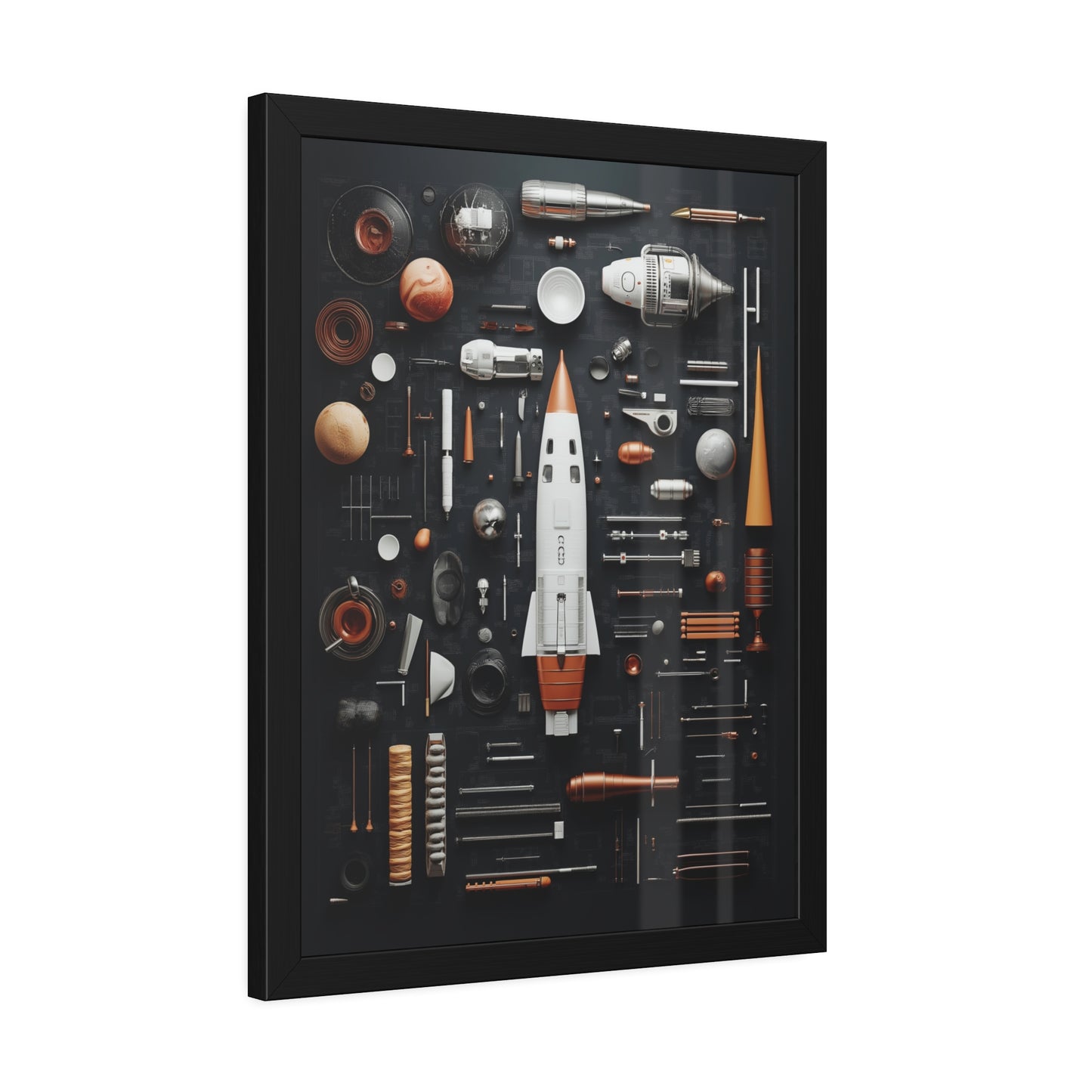 Space Project Framed Poster US