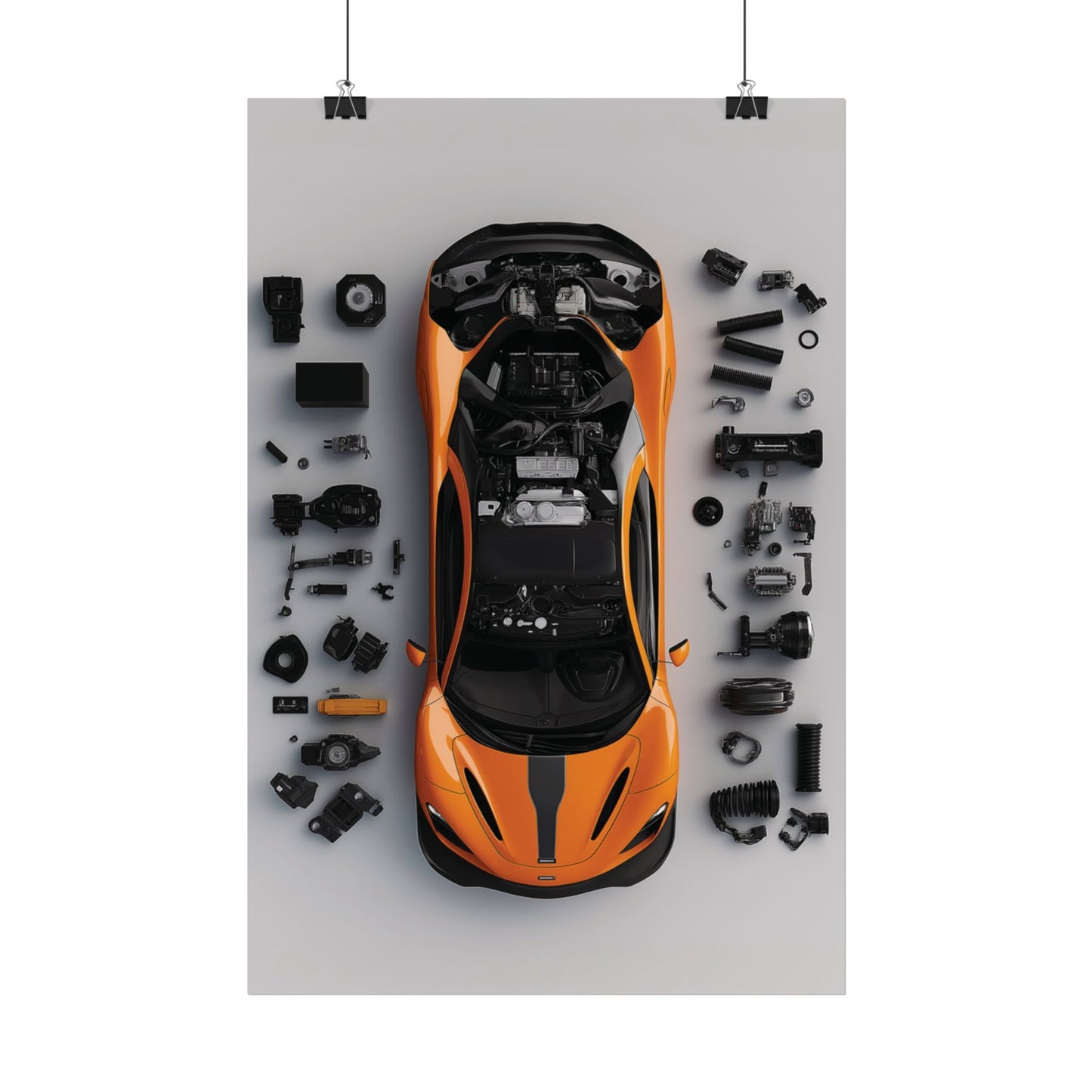 McLaren 765LT Rolled Poster