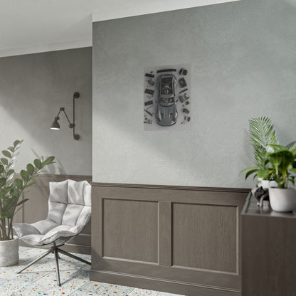 Porsche GT3RS Rolled Poster