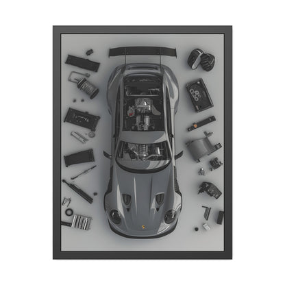 Porsche GT3RS Framed Poster US