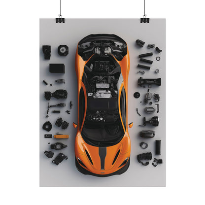 McLaren 765LT Rolled Poster