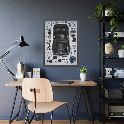 Chevrolet Chevelle SS Framed Poster US