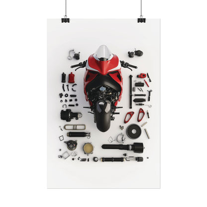 Ducati Rolled Poster