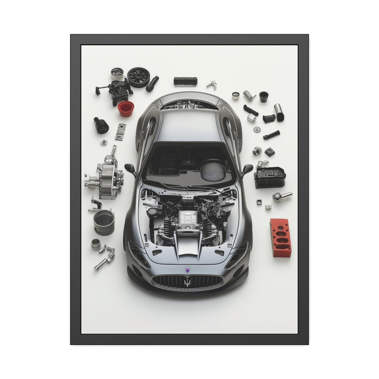 Maserati Framed Poster US