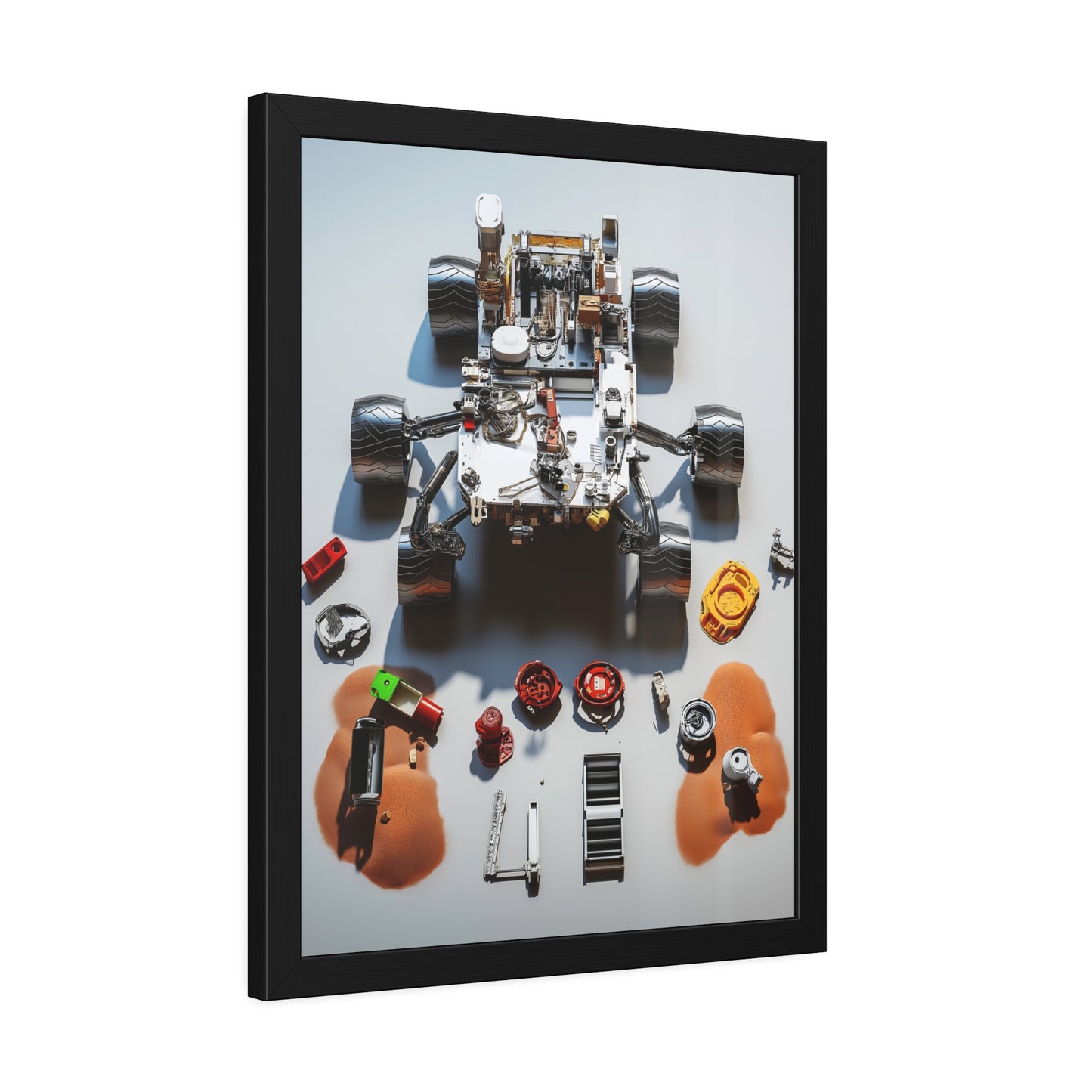 Space Rover Framed Poster US