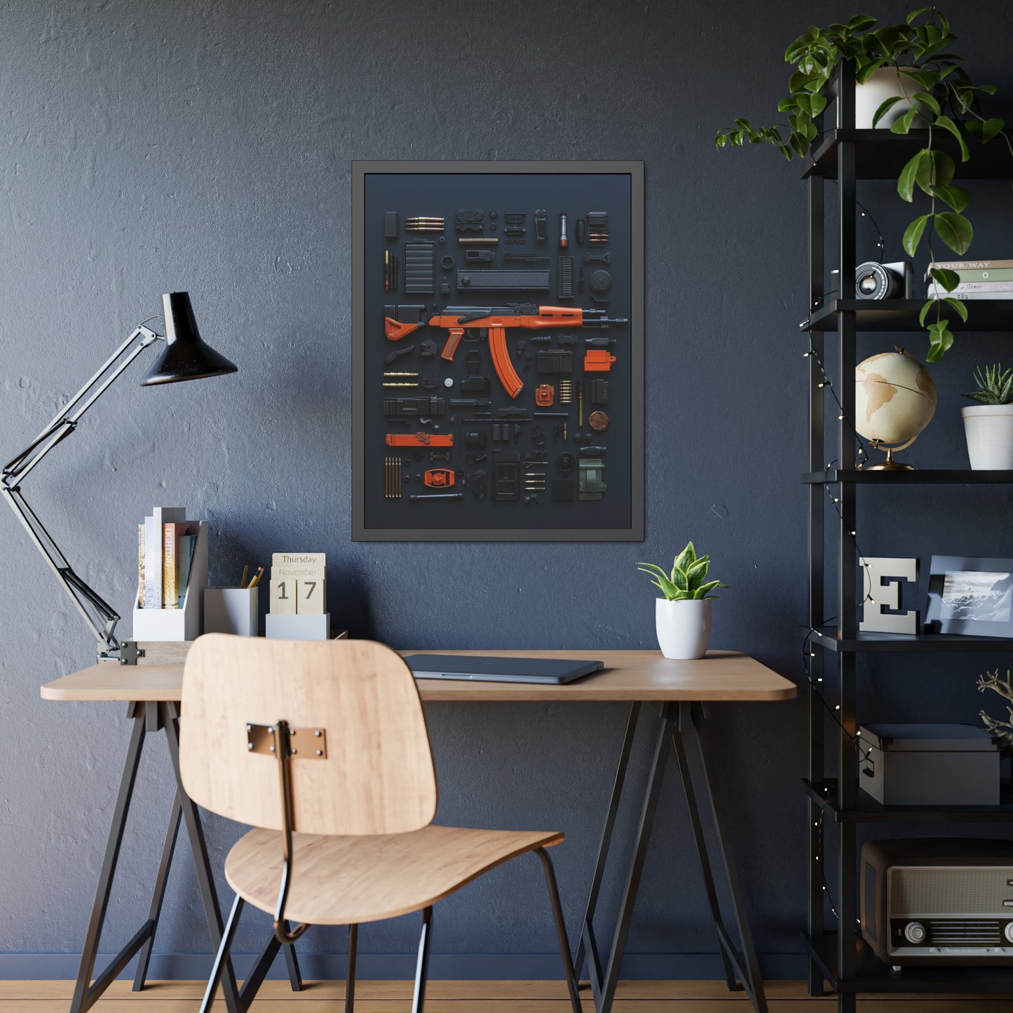 AK47 Framed Poster US