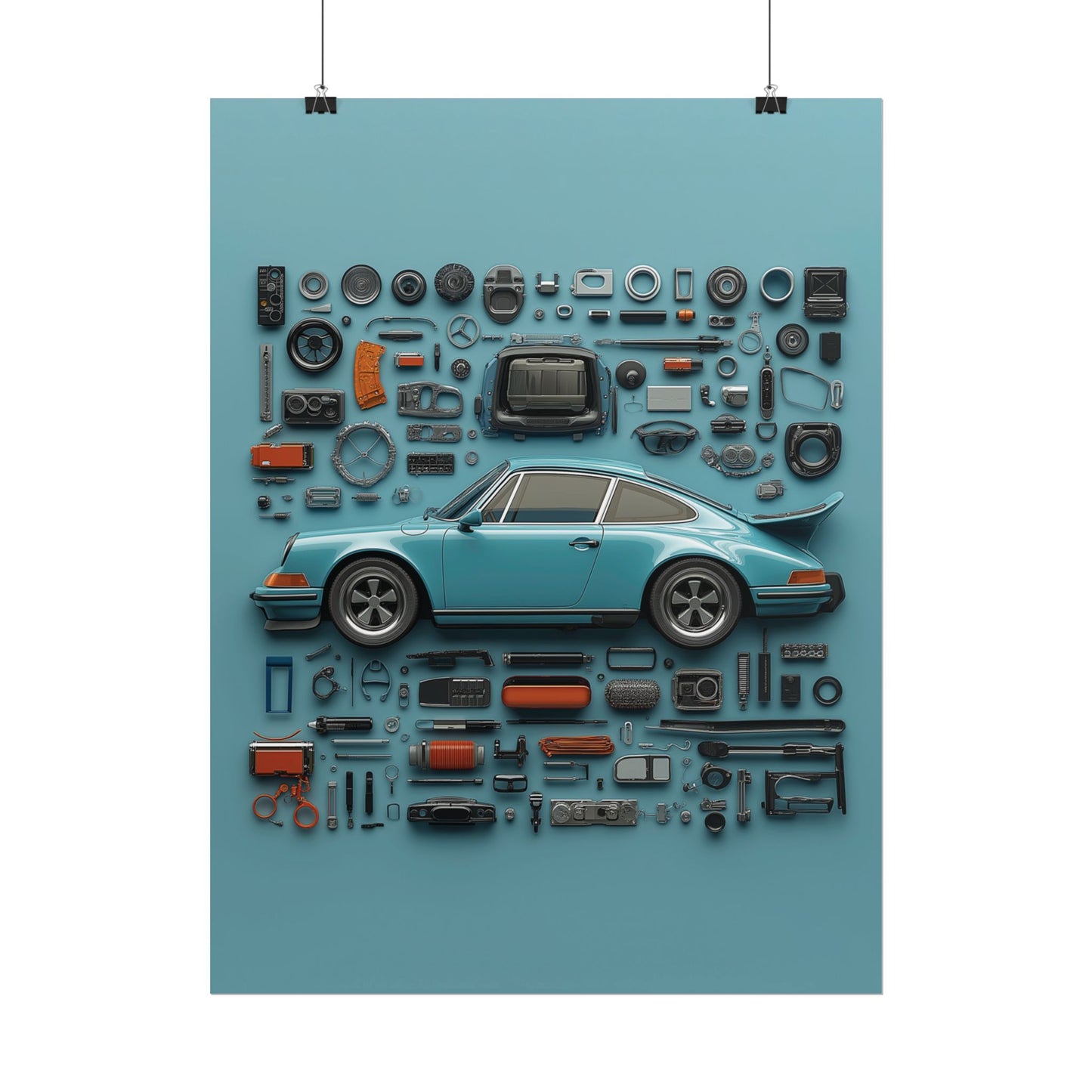 Porsche 911 G Classic Rolled Poster