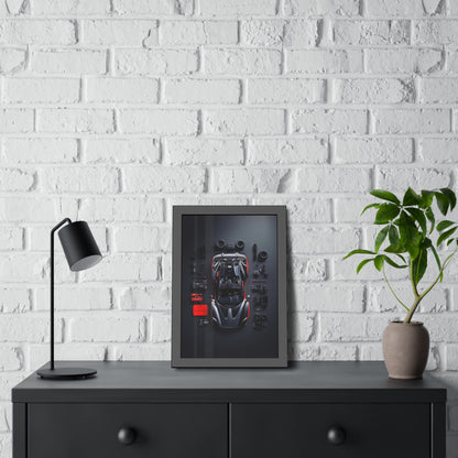 Senna Framed Poster US