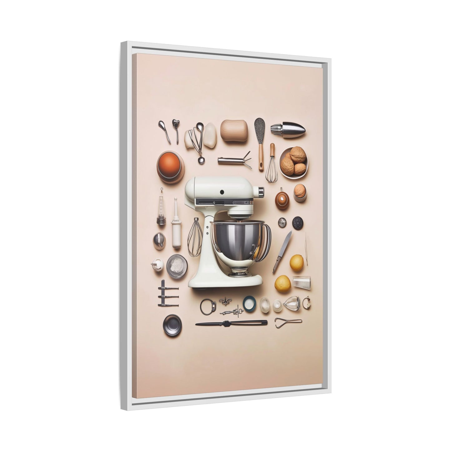 Shaker Shaker Framed Canvas