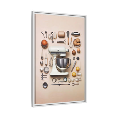 Shaker Shaker Framed Canvas