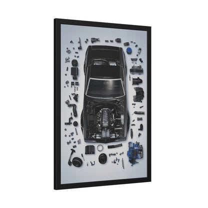 Chevrolet Chevelle SS Framed Poster US