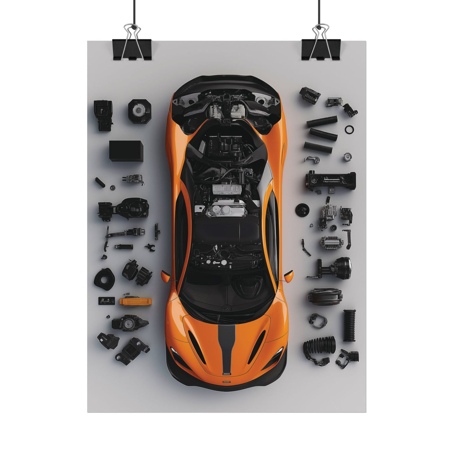 McLaren 765LT Rolled Poster