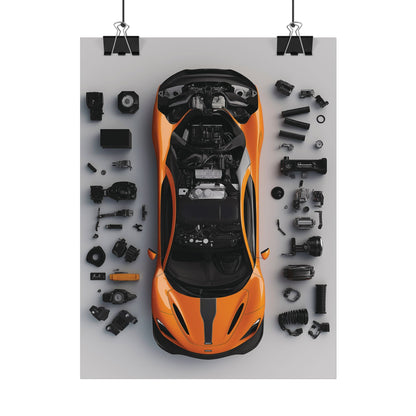 McLaren 765LT Rolled Poster