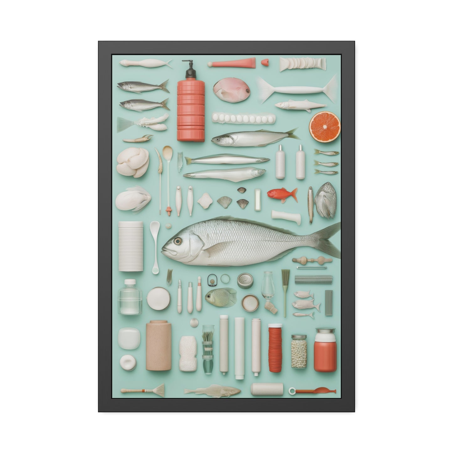 Fish Framed Poster US