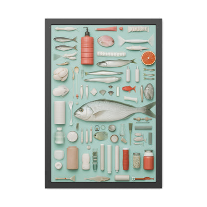 Fish Framed Poster US