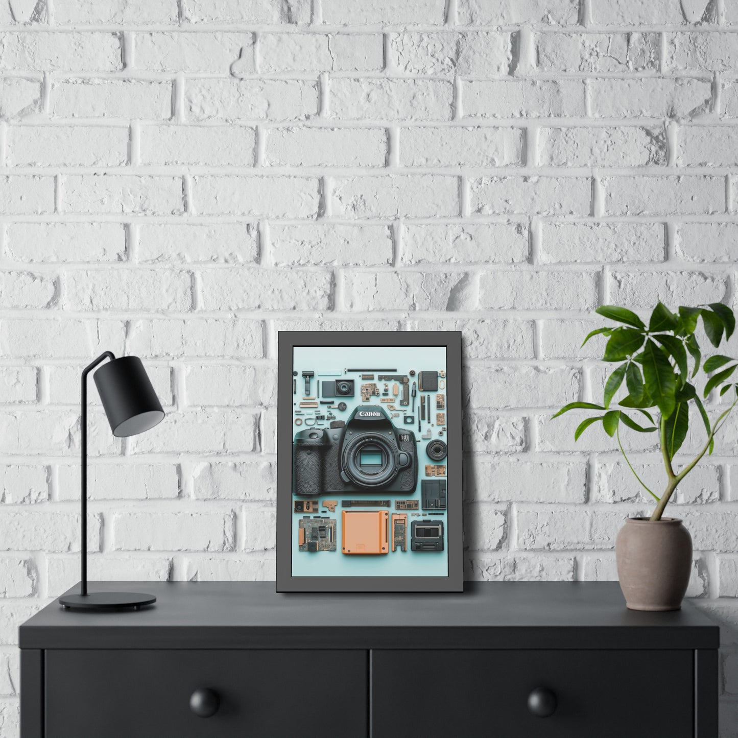 Canon Camera Framed Poster US