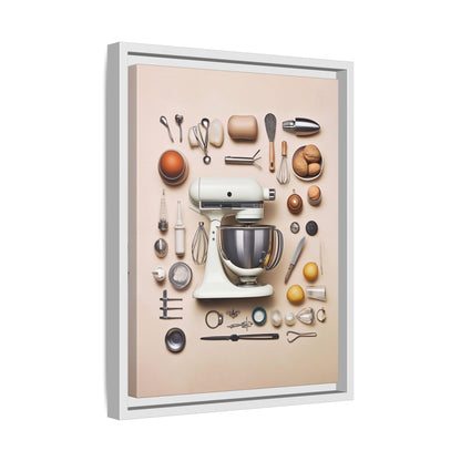 Shaker Shaker Framed Canvas