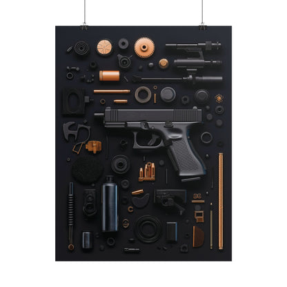 Black Gun_Art Rolled Poster