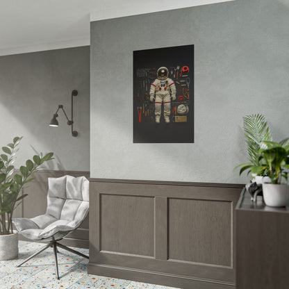 Astronaut Rolled Poster