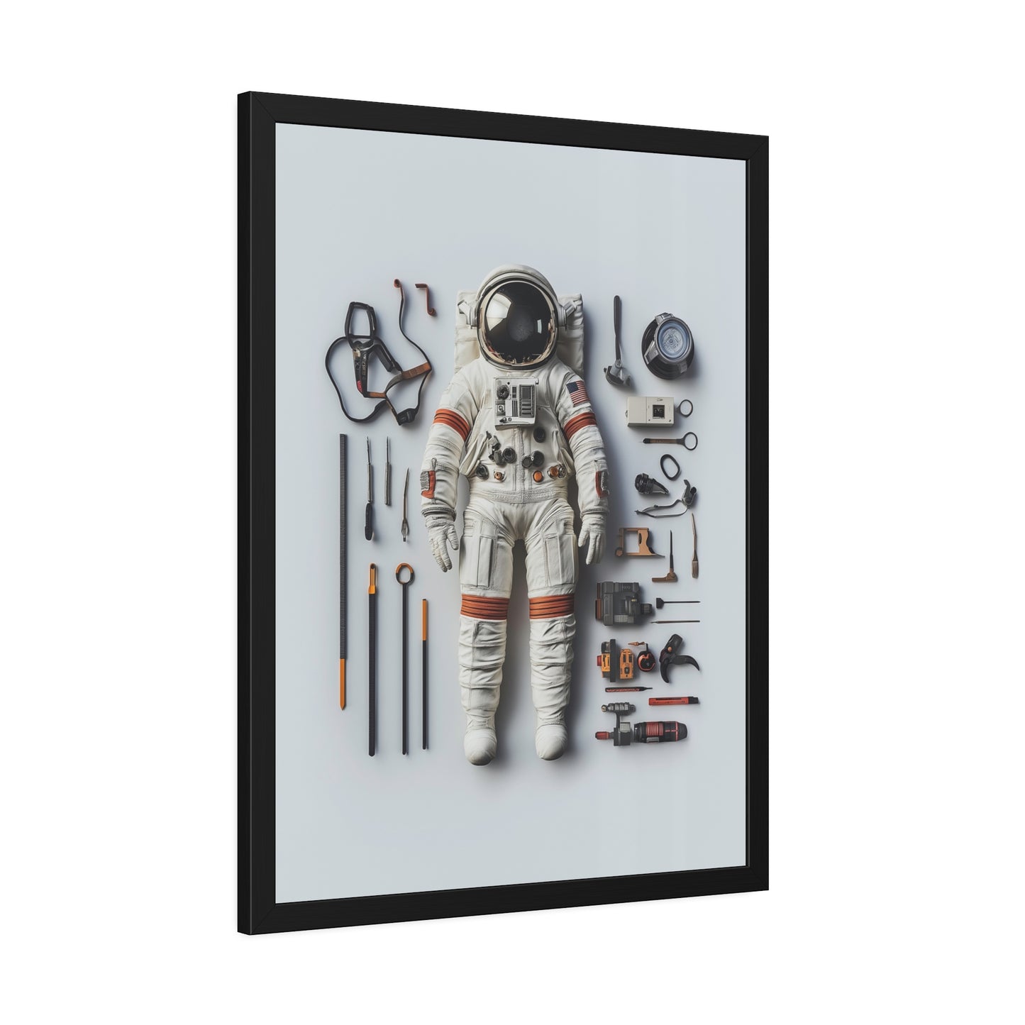 Astronaut Apollo Framed Poster US