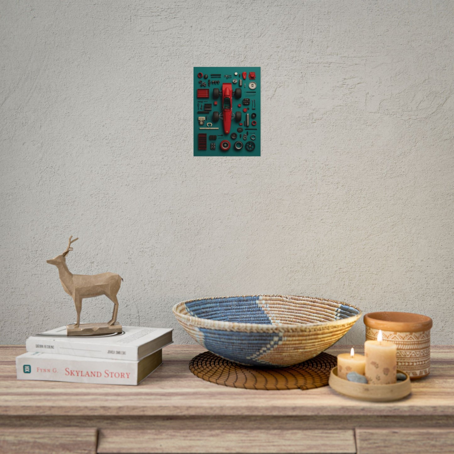 F1 Classic Van Rolled Poster