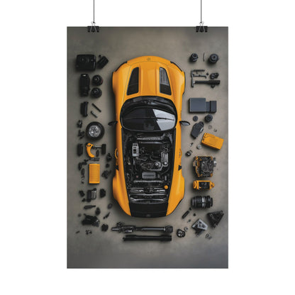 AMG GT Black Series Rolled Poster