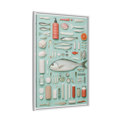 Fish Framed Canvas