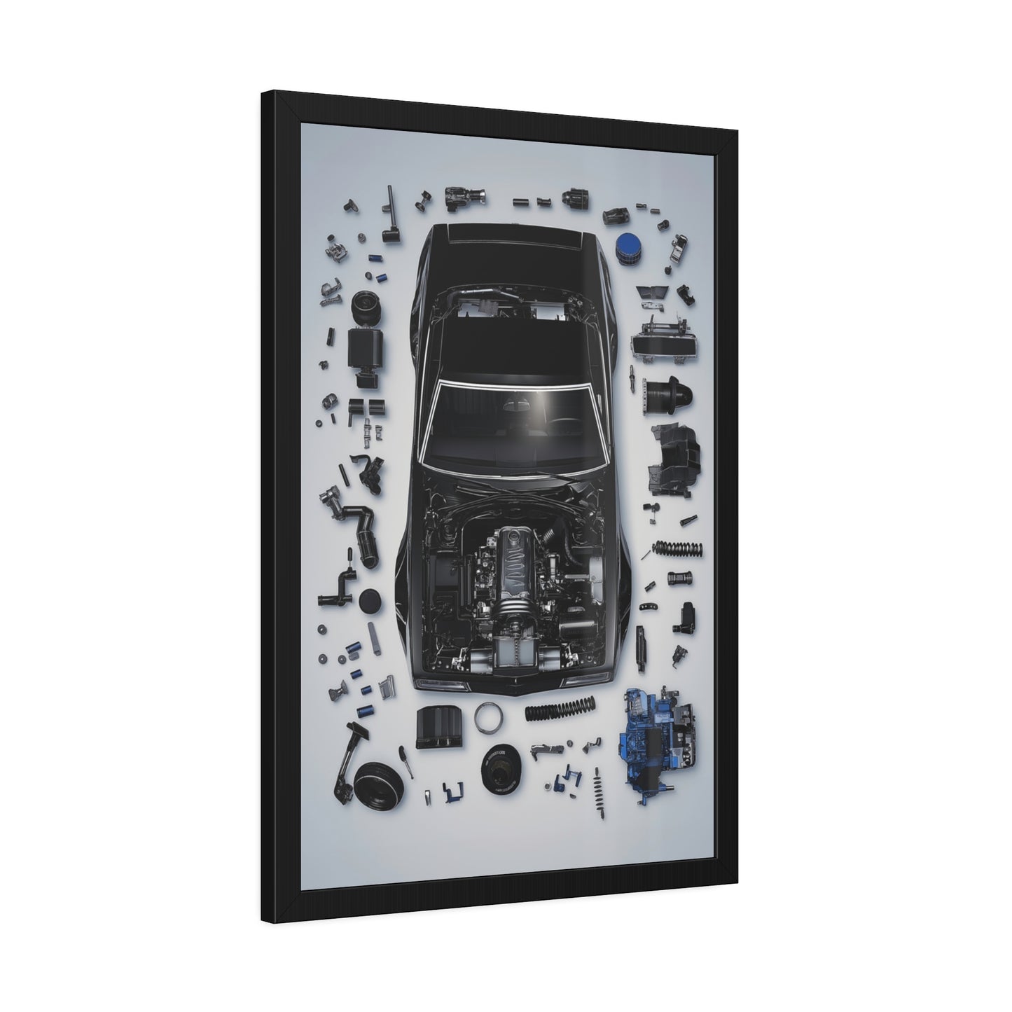 Chevrolet Chevelle SS Framed Poster US