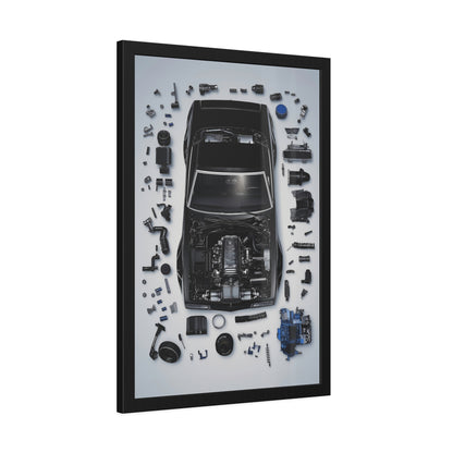 Chevrolet Chevelle SS Framed Poster US