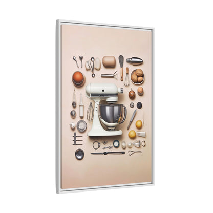 Shaker Shaker Framed Canvas