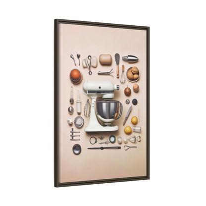 Shaker Shaker Framed Canvas