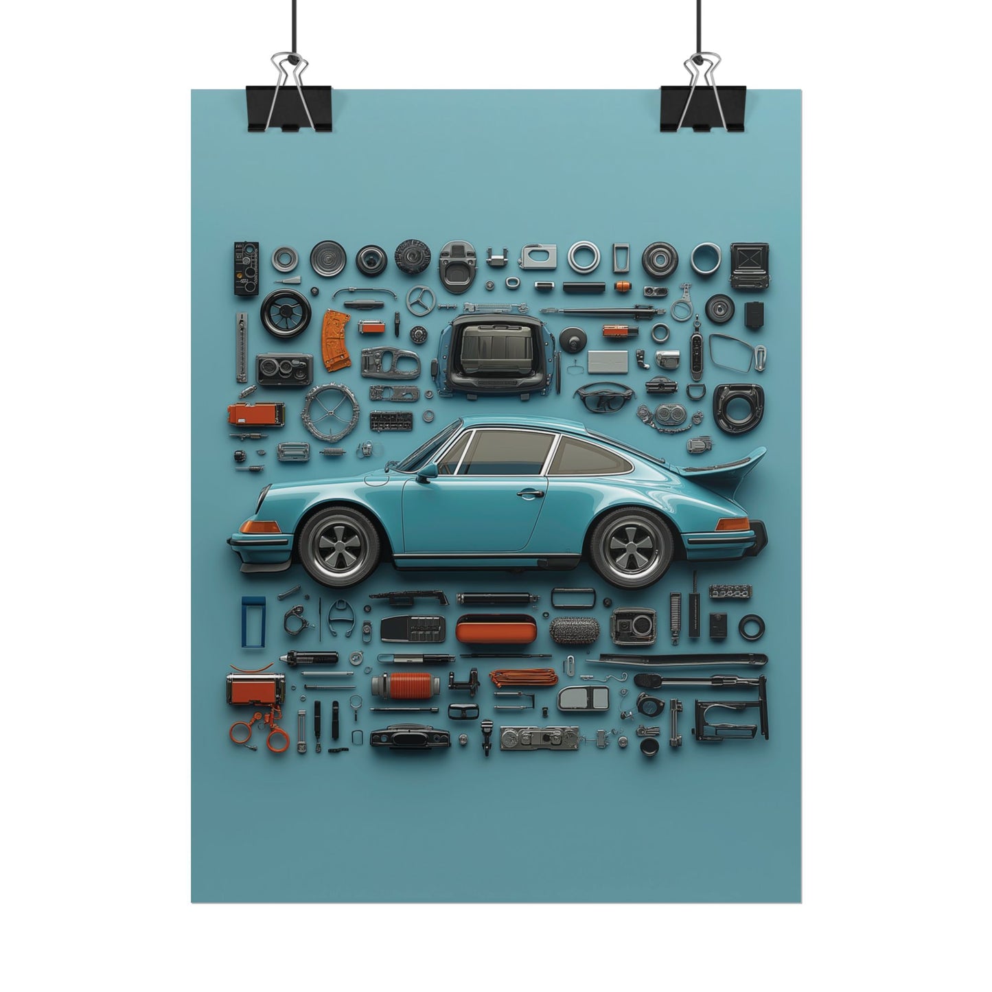 Porsche 911 G Classic Rolled Poster