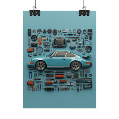 Porsche 911 G Classic Rolled Poster