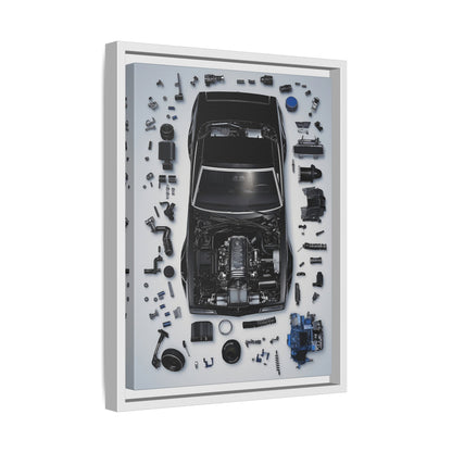 Chevrolet Chevelle SS Framed Canvas