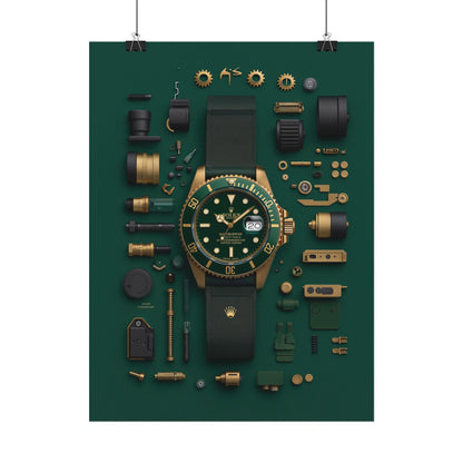Rolex Rolled Poster
