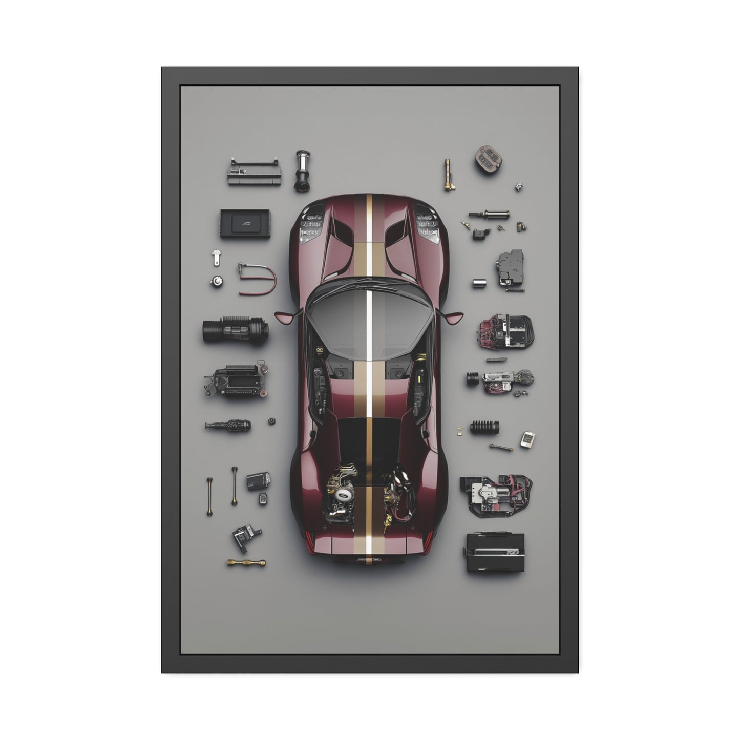 Ford GT Framed Poster US