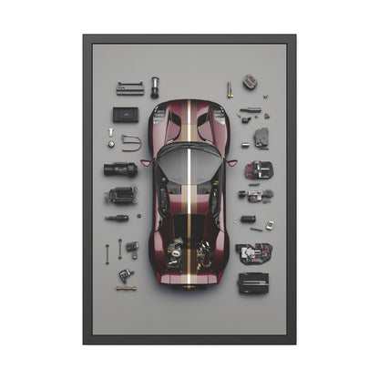 Ford GT Framed Poster US