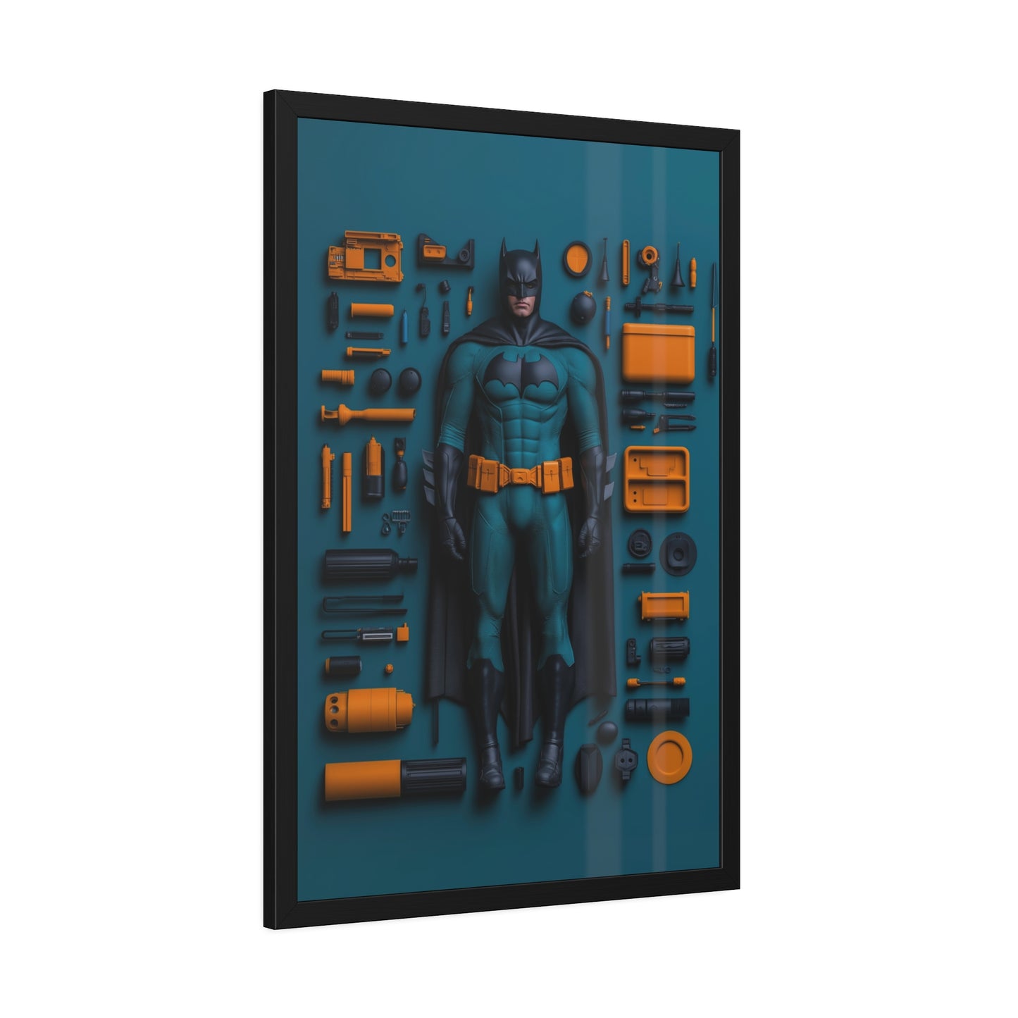Bat man Framed Poster US