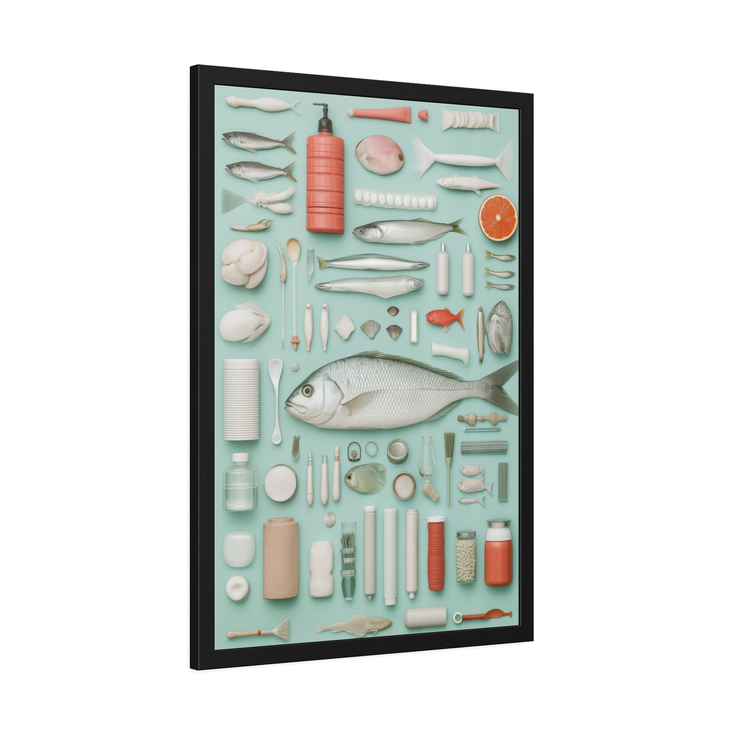 Fish Framed Poster US