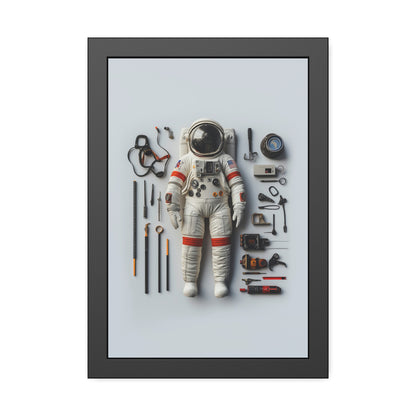 Astronaut Apollo Framed Poster US